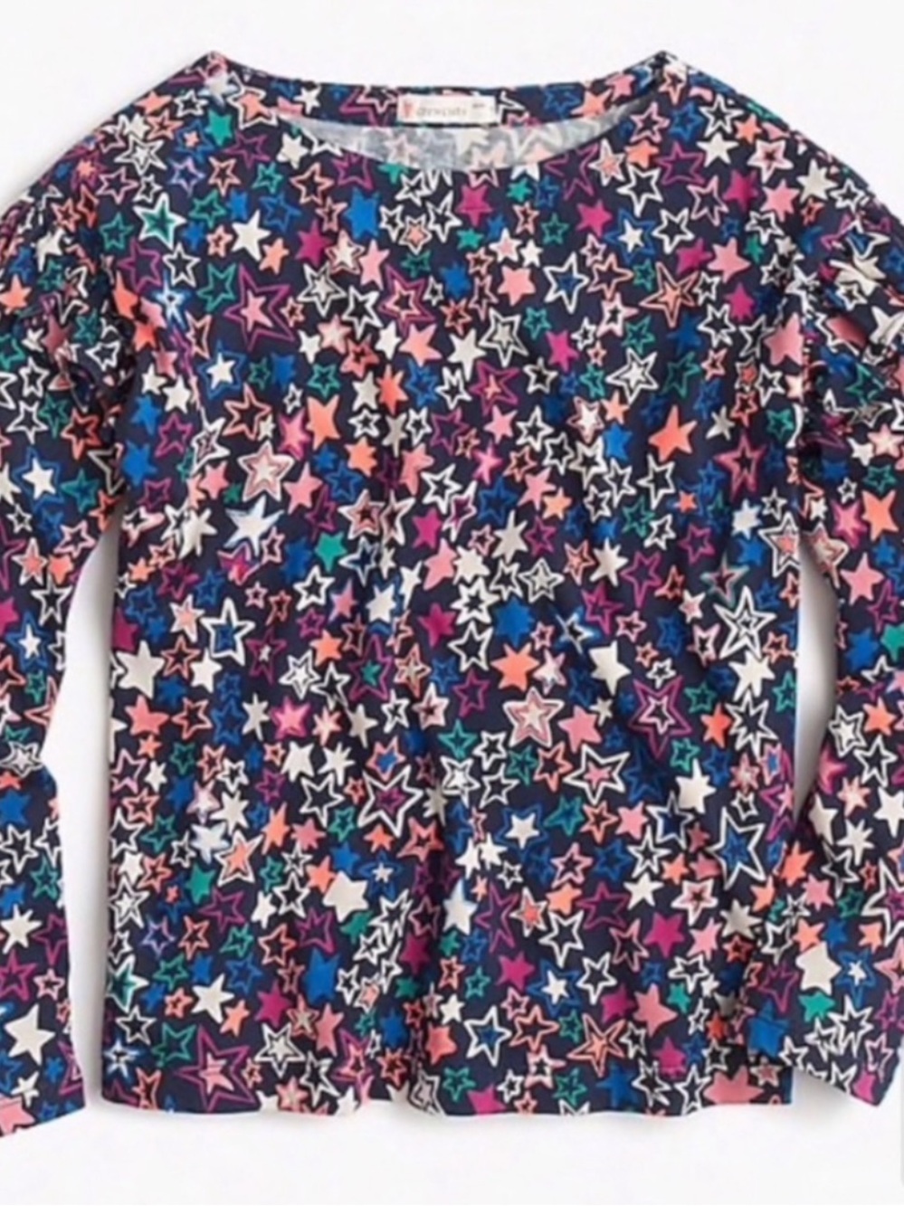 NWT J.Crew CREWCUTS Star Printed Shirt